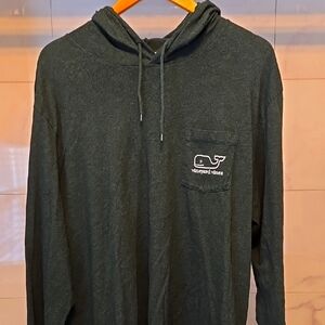Men's Vineyard Vines Green Hoodie Shirt